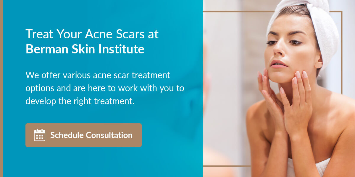 Treat Your Acne Scars at Berman Skin Institute